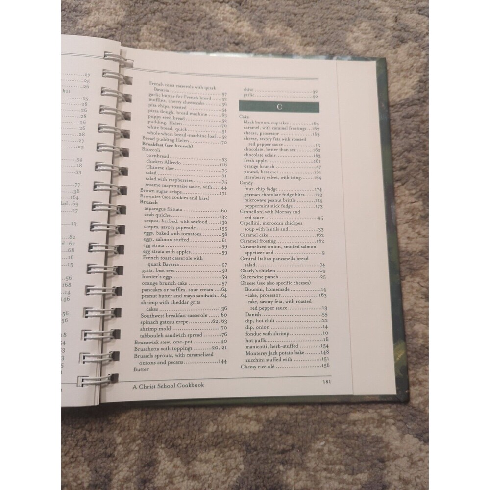 Thyme And Tradition A Christ School Cookbook Arden, NC‎ 2001 Spiral Hardcover - Picture 9 of 16